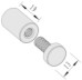 13mm x 19mm Flat Top Stainless Steel Standoffs in Polished Mirror Finished