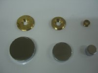 Screw Cover -  Chrome Plated